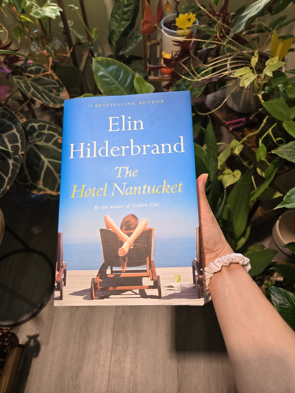 Elin Hilderbrand "The Hotel Nantucket" - Blue Hardcover Book